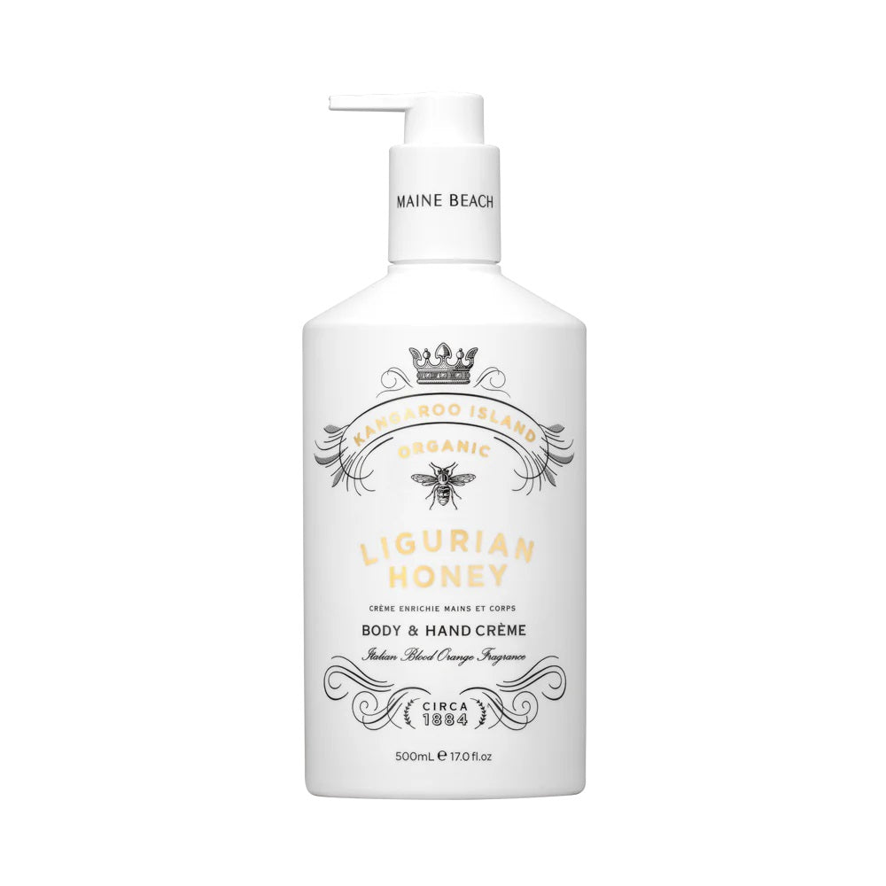 Ligurian Honey / Italian Blood Orange Body & Hand Crème 500ml