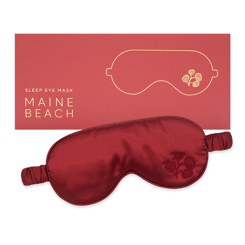 Sleep Eye Mask - Ruby